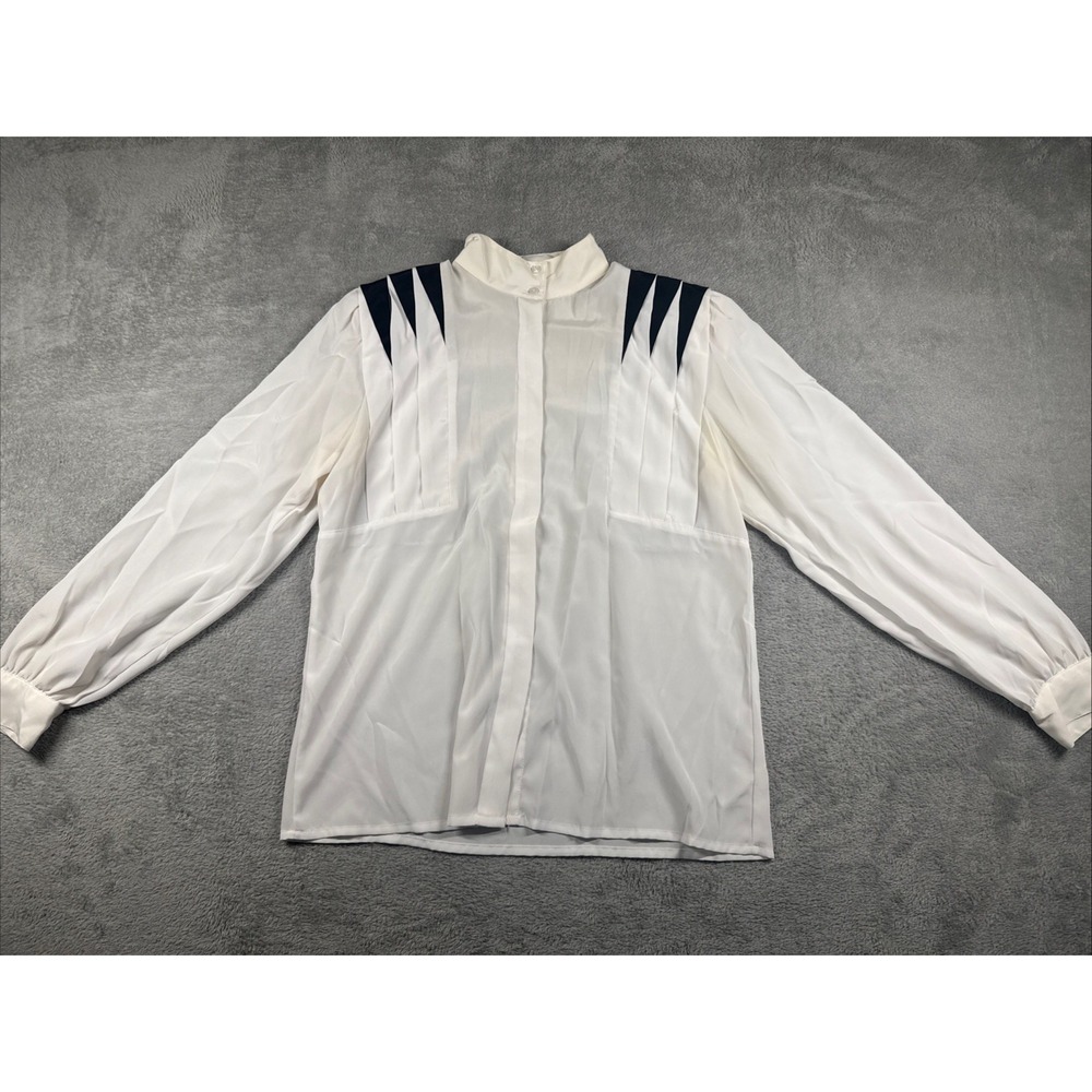 Vintage White Nicola Button Down Size‎ 10